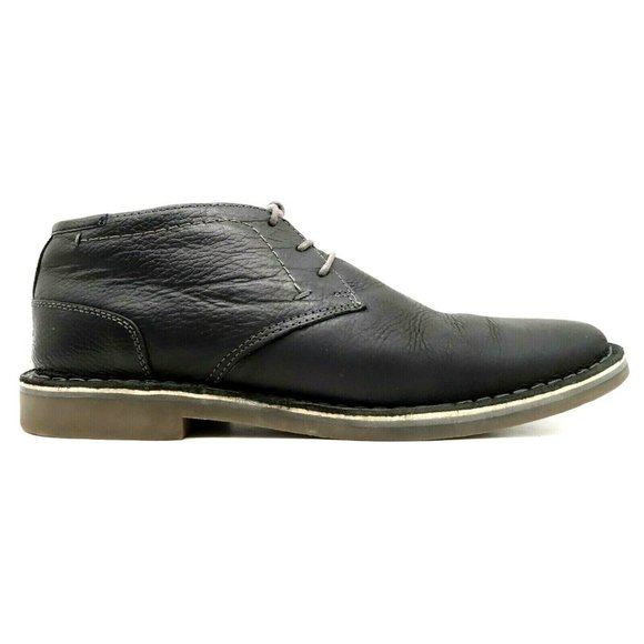 Kenneth Cole Reaction Desert Wind Black Leather Chukka Ankle Boots Men\'s 11 M main image 10
